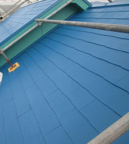 ⑩屋根塗装完了