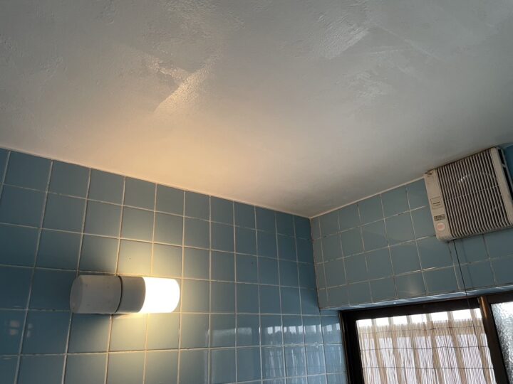 ㉑浴室天井塗装完了